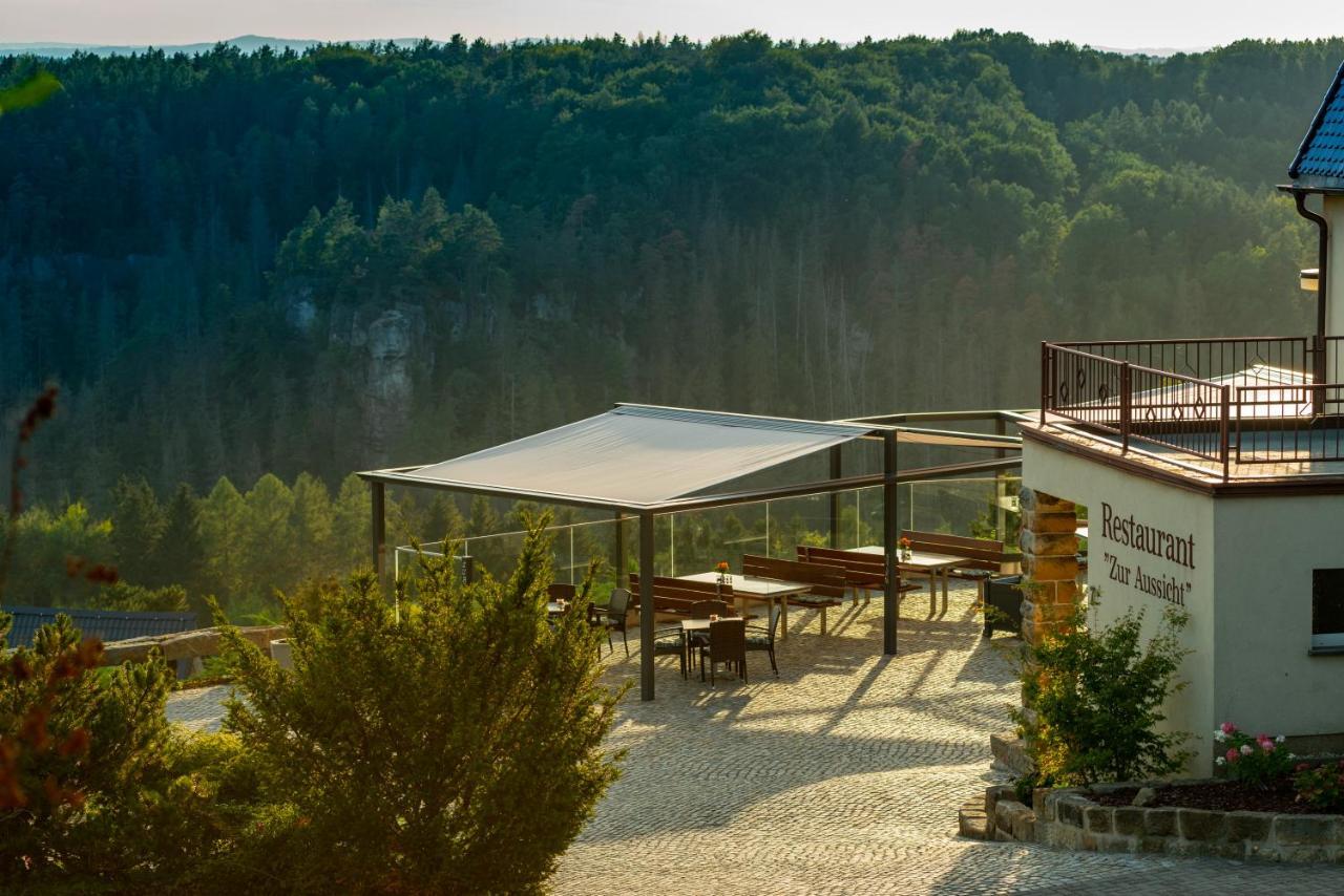 Hotel Zur Aussicht Хонштайн Экстерьер фото