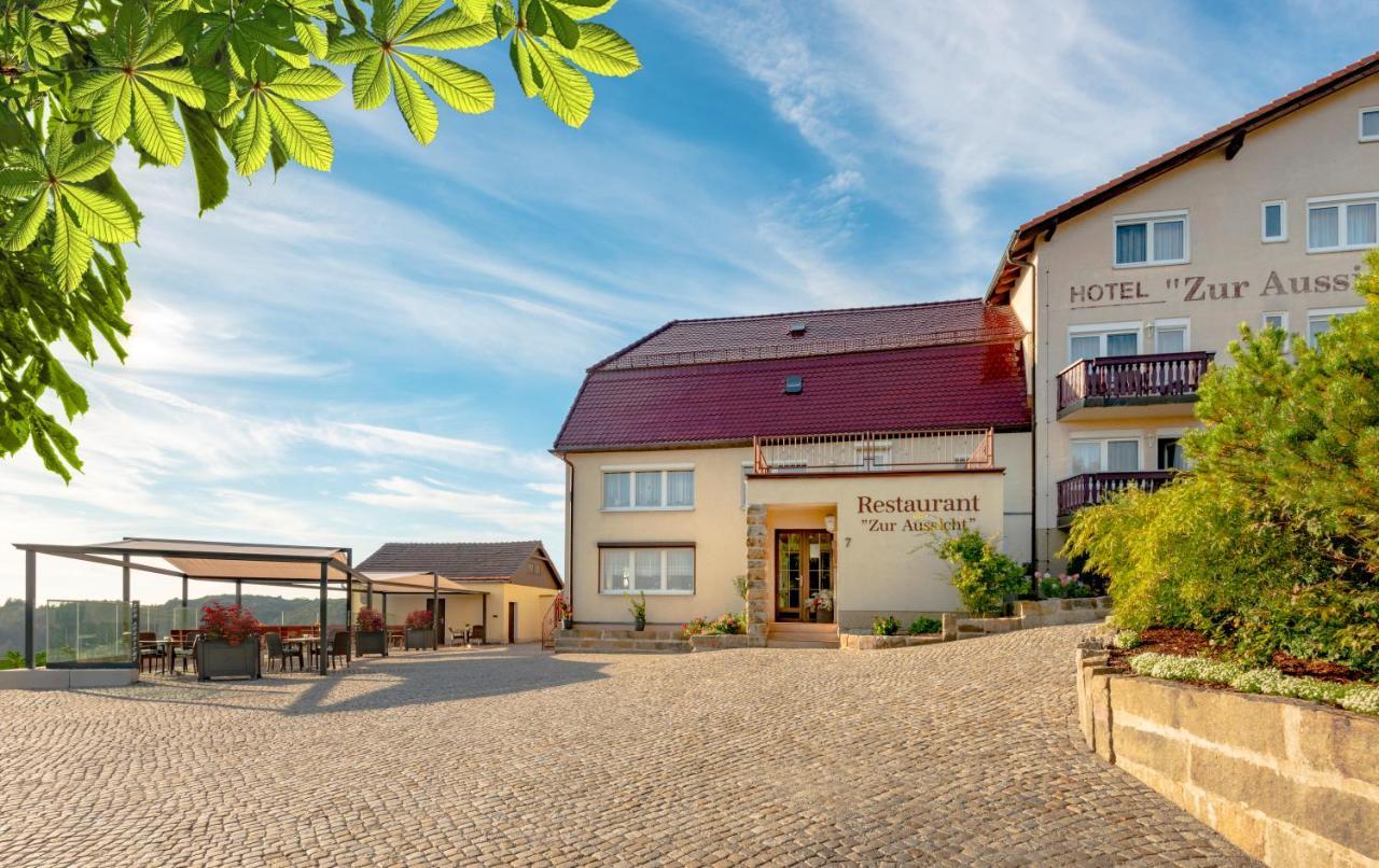 Hotel Zur Aussicht Хонштайн Экстерьер фото