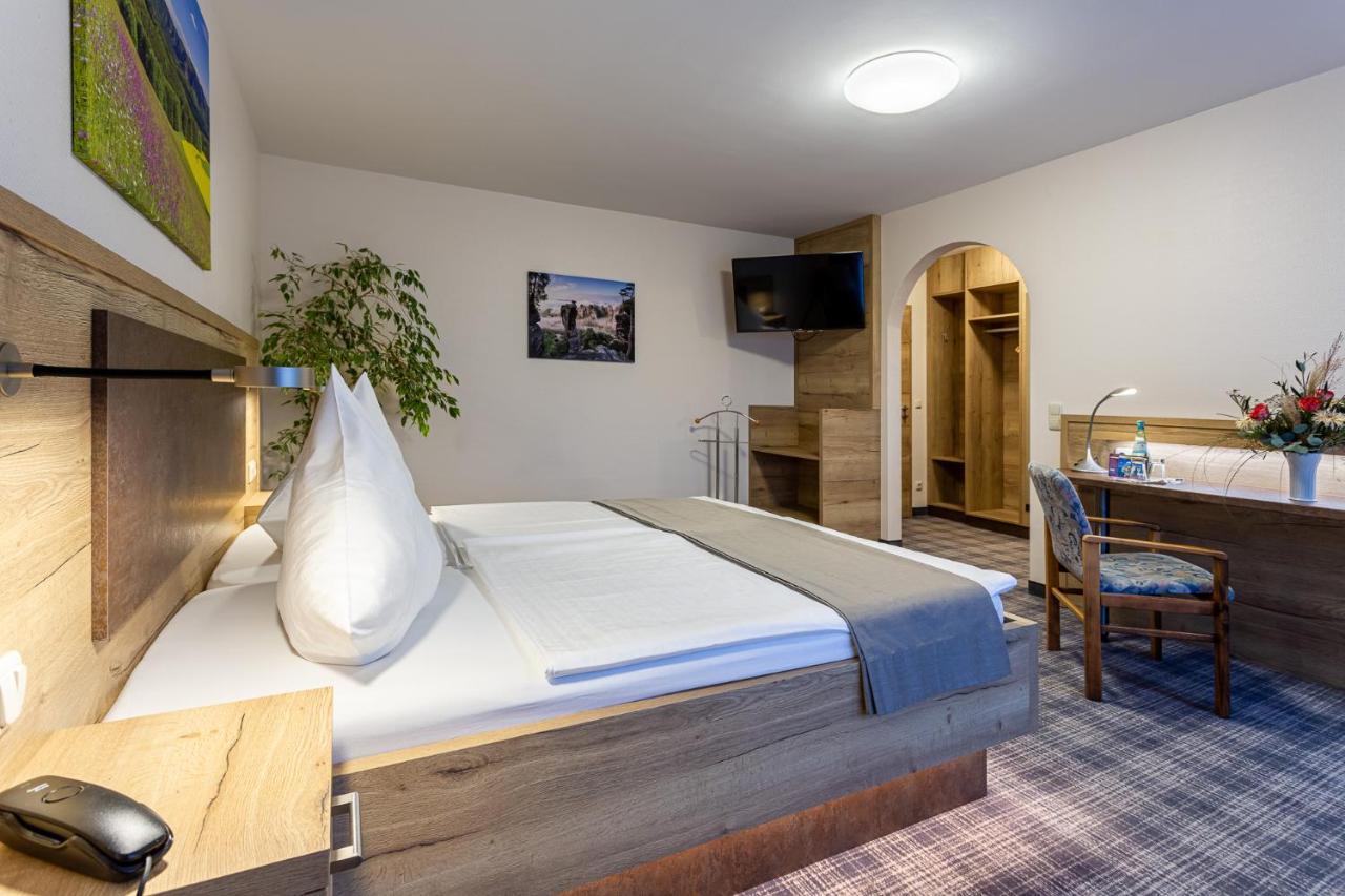 Hotel Zur Aussicht Хонштайн Экстерьер фото