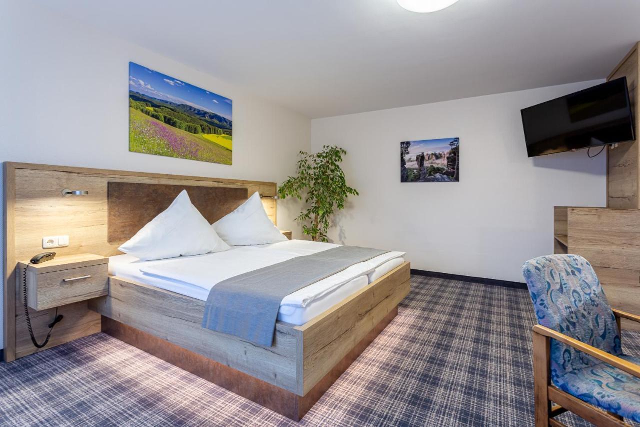 Hotel Zur Aussicht Хонштайн Экстерьер фото
